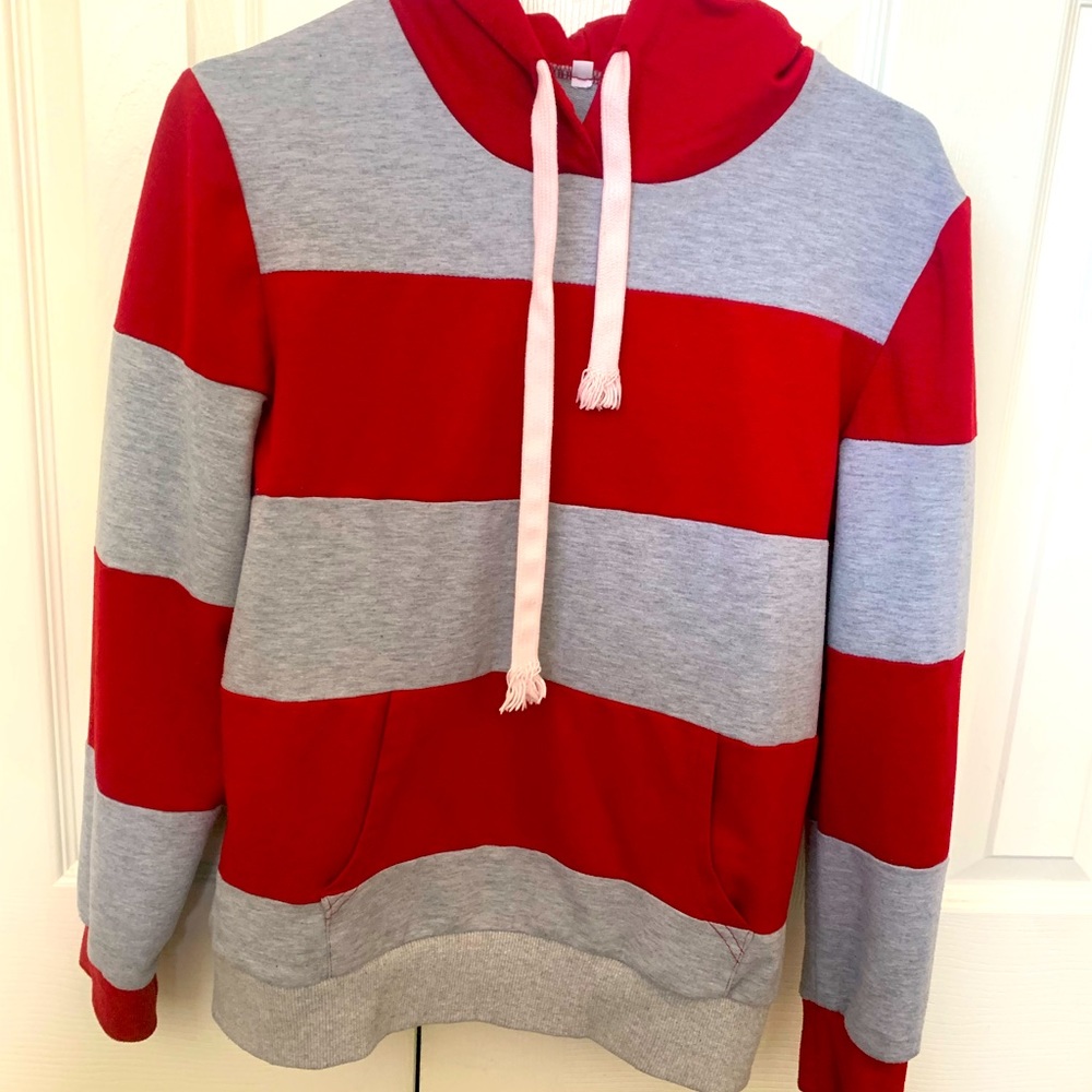 Striped Hooded Sweater